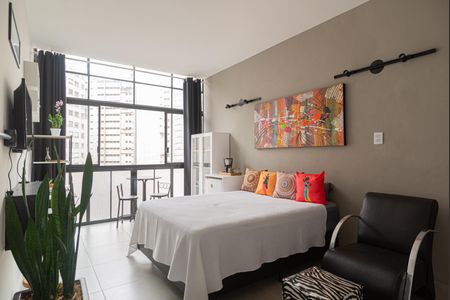 Studio  de kitnet/studio para alugar com 1 quarto, 33m² em República, São Paulo