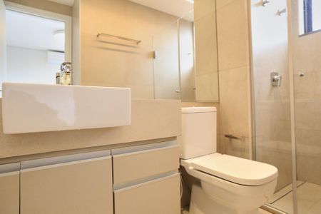 Apartamento para alugar com 44m², 1 quarto e 1 vaga Apartamento para alugar com 44m², 1 quarto e 1 vagaBanheiro