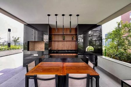 Studio à venda com 26m², 1 quarto e sem vaga Studio à venda com 26m², 1 quarto e sem vagaÁrea comum - Churrasqueira