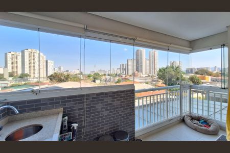 Varanda  de apartamento à venda com 2 quartos, 66m² em Barra Funda, São Paulo