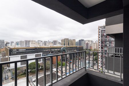 Varanda do Studio de kitnet/studio à venda com 1 quarto, 25m² em Indianópolis, São Paulo