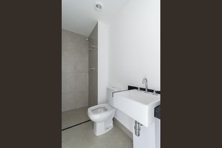 Studio à venda com 25m², 1 quarto e sem vaga Studio à venda com 25m², 1 quarto e sem vagaBanheiro Social