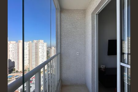 Varanda da Sala de apartamento para alugar com 2 quartos, 49m² em Vila Pirituba, São Paulo