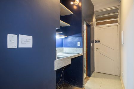 Studio à venda com 40m², 1 quarto e sem vagaCozinha