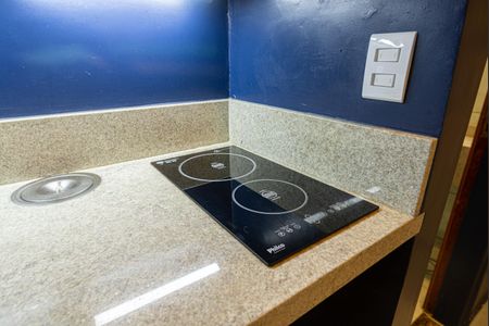 Studio à venda com 40m², 1 quarto e sem vagaCozinha