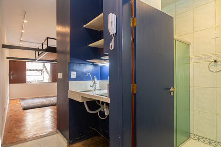 Studio à venda com 40m², 1 quarto e sem vagaCozinha