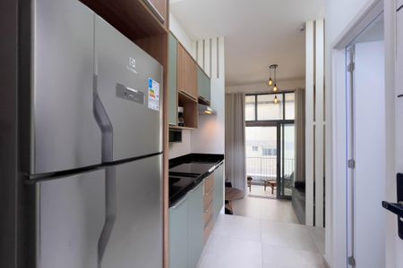 Studio para alugar com 24m², 1 quarto e sem vaga Studio para alugar com 24m², 1 quarto e sem vagaCozinha