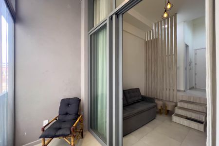 Varanda de kitnet/studio para alugar com 1 quarto, 24m² em Vila Mariana, São Paulo