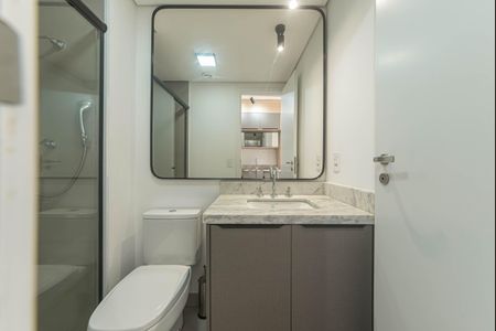Studio para alugar com 33m², 1 quarto e sem vaga Studio para alugar com 33m², 1 quarto e sem vagaBanheiro