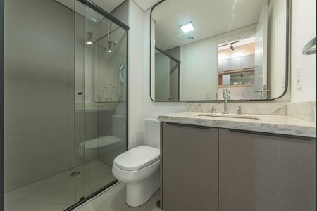 Studio para alugar com 33m², 1 quarto e sem vaga Studio para alugar com 33m², 1 quarto e sem vagaBanheiro