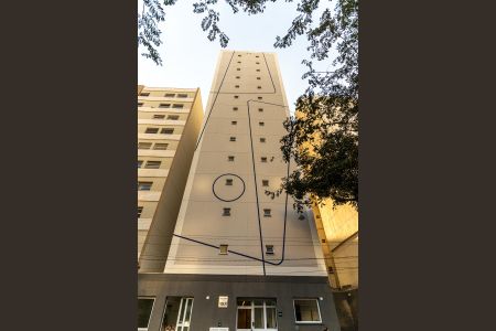 Apartamento para alugar com 25m², 1 quarto e sem vagaFachada