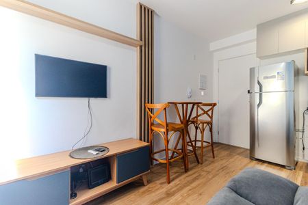 Sala de apartamento para alugar com 1 quarto, 25m² em Vila Buarque, São Paulo