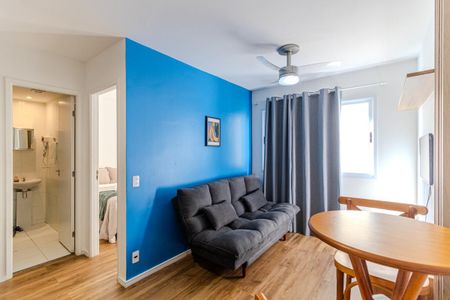 Sala de apartamento para alugar com 1 quarto, 25m² em Vila Buarque, São Paulo