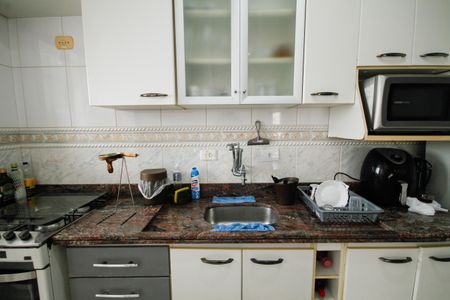 Cozinha de apartamento para alugar com 2 quartos, 78m² em Aviação, Praia Grande