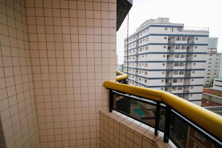 Varanda Sala de apartamento para alugar com 2 quartos, 78m² em Aviação, Praia Grande