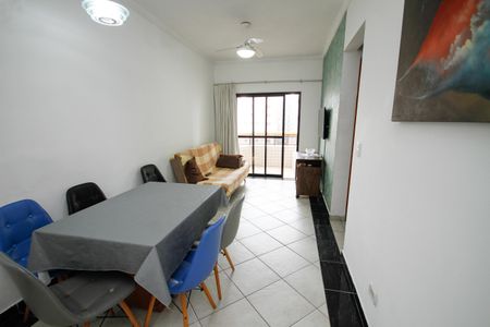 Sala de apartamento para alugar com 2 quartos, 78m² em Aviação, Praia Grande