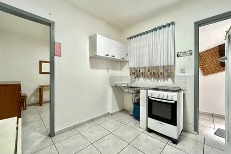Cozinha de casa para alugar com 1 quarto, 35m² em Vila Campestre, São Paulo