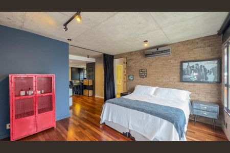 Apartamento para alugar com 90m², 1 quarto e 2 vagasQuarto Suíte