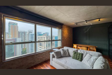 Apartamento para alugar com 90m², 1 quarto e 2 vagasSala