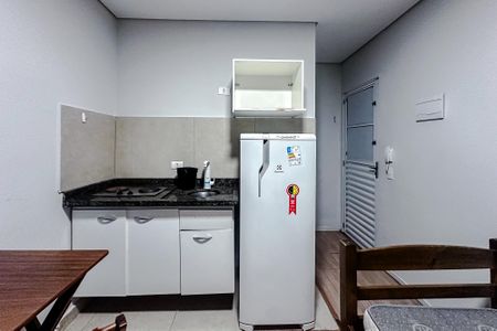 Cozinha de kitnet/studio para alugar com 1 quarto, 20m² em Mooca, São Paulo