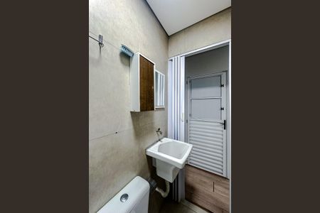 Banheiro Social de kitnet/studio para alugar com 1 quarto, 20m² em Mooca, São Paulo