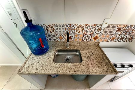 Cozinha de apartamento para alugar com 1 quarto, 26m² em Centro, Rio de Janeiro