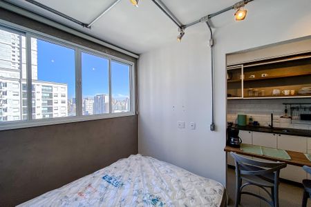 Studio para alugar com 26m², 1 quarto e sem vagaQuarto