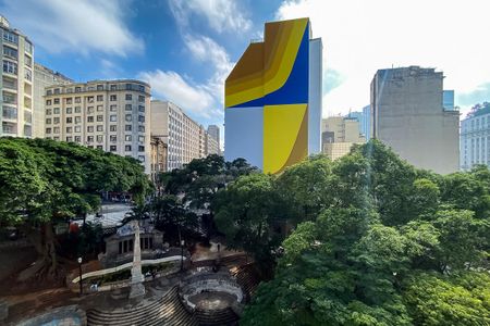 Sala - Vista de apartamento à venda com 1 quarto, 52m² em Centro Histórico de São Paulo, São Paulo