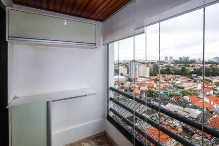 Varanda da Sala de apartamento para alugar com 2 quartos, 64m² em Vila Brasilio Machado, São Paulo