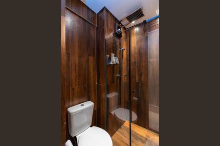 Banheiro da Suíte de apartamento para alugar com 1 quarto, 42m² em Santana, São Paulo