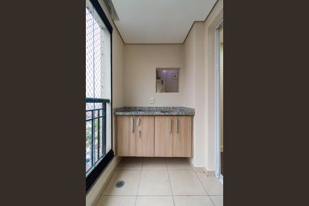 Varanda da Sala de apartamento para alugar com 2 quartos, 68m² em Jardim Parque Morumbi, São Paulo