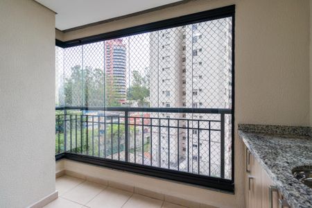 Varanda da Sala de apartamento para alugar com 2 quartos, 68m² em Jardim Parque Morumbi, São Paulo