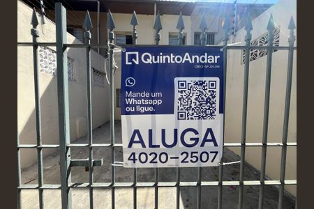 Casa para alugar com 100m², 3 quartos e 1 vagaFachada - placa instalada 