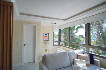 Sala de apartamento à venda com 1 quarto, 49m² em Boa Vista, Porto Alegre