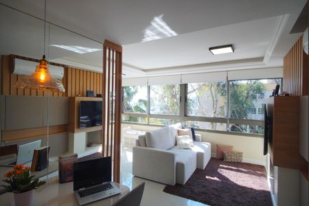 Sala de apartamento à venda com 1 quarto, 49m² em Boa Vista, Porto Alegre