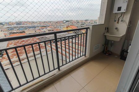 Varanda Sala de apartamento à venda com 2 quartos, 40m² em Vila Tolstoi, São Paulo