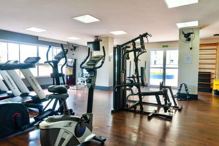 Apartamento à venda com 45m², 1 quarto e 1 vaga Apartamento à venda com 45m², 1 quarto e 1 vagaÁrea comum - Academia