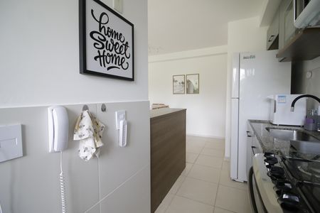 Cozinha de apartamento à venda com 3 quartos, 64m² em Jacarepaguá, Rio de Janeiro