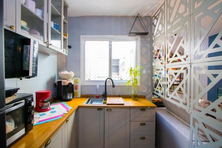 Cozinha de apartamento à venda com 2 quartos, 130m² em Vila Humaitá, Santo André