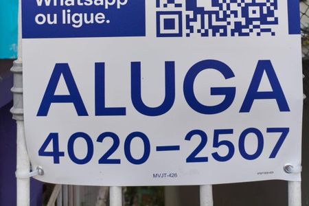 Casa para alugar com 35m², 1 quarto e sem vaga Casa para alugar com 35m², 1 quarto e sem vagaPlaca