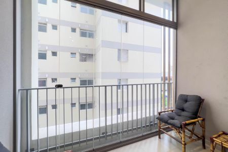 Varanda de kitnet/studio para alugar com 1 quarto, 24m² em Vila Mariana, São Paulo