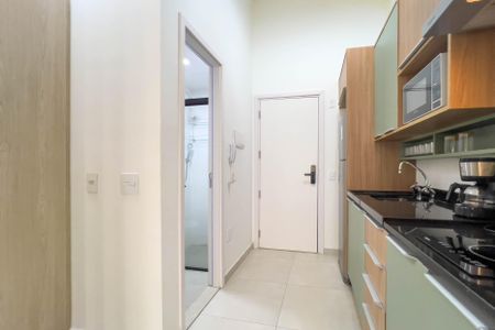Studio para alugar com 24m², 1 quarto e sem vaga Studio para alugar com 24m², 1 quarto e sem vagaCozinha