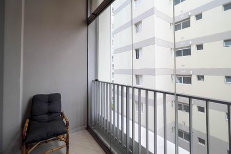 Varanda de kitnet/studio para alugar com 1 quarto, 24m² em Vila Mariana, São Paulo