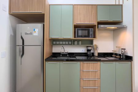 Studio para alugar com 24m², 1 quarto e sem vaga Studio para alugar com 24m², 1 quarto e sem vagaCozinha