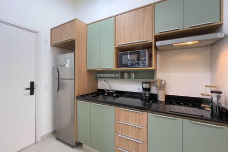 Studio para alugar com 24m², 1 quarto e sem vaga Studio para alugar com 24m², 1 quarto e sem vagaCozinha