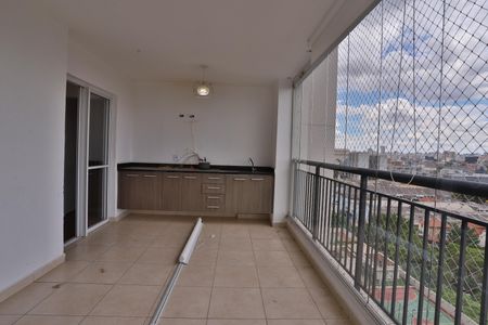 Varanda gourmet de apartamento para alugar com 3 quartos, 95m² em Catumbi, São Paulo