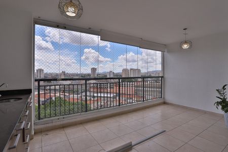 Varanda gourmet de apartamento para alugar com 3 quartos, 95m² em Catumbi, São Paulo