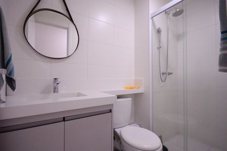 Apartamento à venda com 55m², 2 quartos e 1 vagaBanheiro Social 