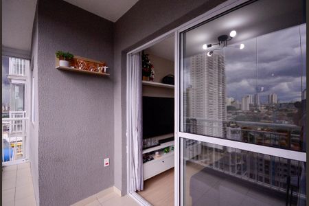 Sala - Varanda  de apartamento para alugar com 2 quartos, 55m² em Vila Dom Pedro I, São Paulo