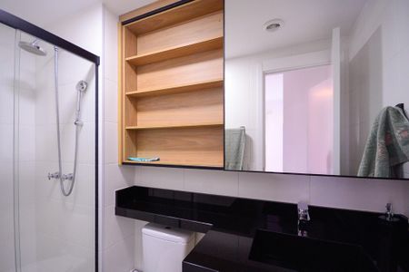 Apartamento à venda com 55m², 2 quartos e 1 vagaBanheiro da Suite 
